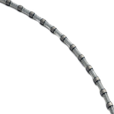 Corte rápido 9.0MM Saw de alambre de diamante para el perfilado y el cuadrado de bloques de mármol de granito