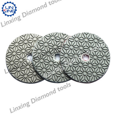 Pads de pulido de diamantes flexibles para pads de mármol tipo de amortiguación Pads de personalización