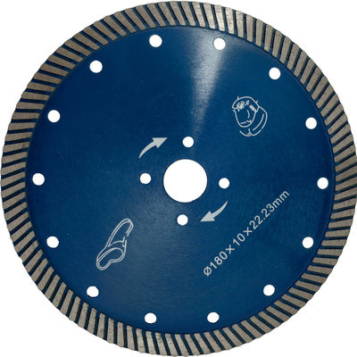 Disco de molienda de concreto turbo de acero de aleación de polvo de diamante X malla de 7 pulgadas para granito de mármol