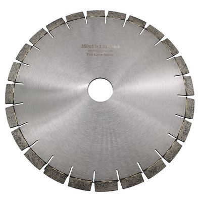 300mm 350mm 400mm Ti recubierto 144 dientes Granito Saw Blade cortado para el acabado
