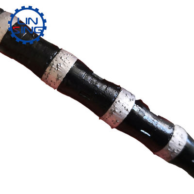 20-40 m2/m Duración de vida Granito Diamante hilo de sierra de cuerda para la minería de canteras 11,5 mm de diámetro
