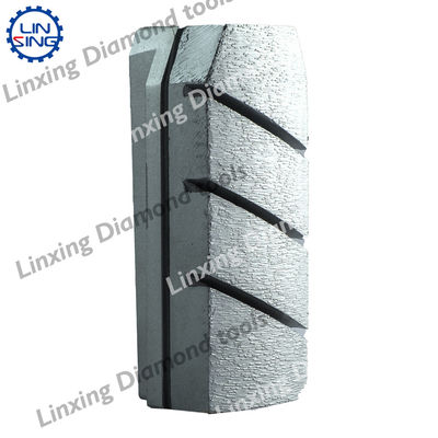 Fickert de unión de resina de diamante de bloque abrasivo antirruda para la molienda de granito Buff/Lux