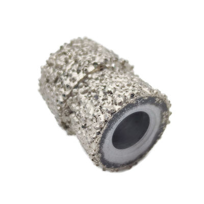 Barbas dobles con soldadura al vacío de tipo de hilos de diamante
