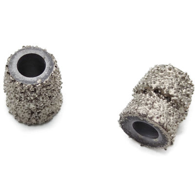 Barbas dobles con soldadura al vacío de tipo de hilos de diamante