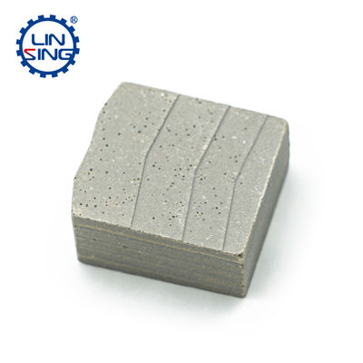 Gran adaptabilidad Segmento de diamante para corte de basalto Altura del segmento 13/15/20mm