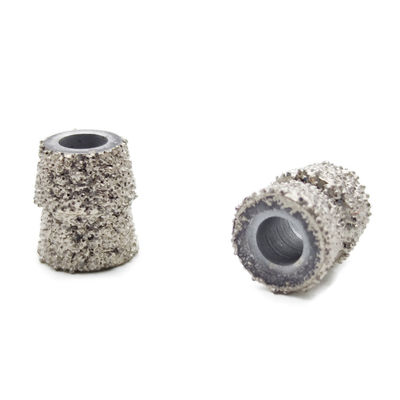 Barbas dobles con soldadura al vacío de tipo de hilos de diamante