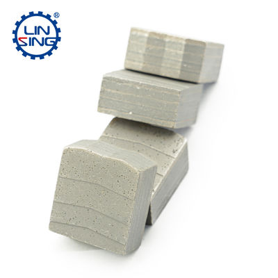Gran adaptabilidad Segmento de diamante para corte de basalto Altura del segmento 13/15/20mm