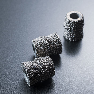 Barbas dobles con soldadura al vacío de tipo de hilos de diamante