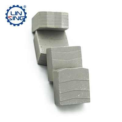 Gran adaptabilidad Segmento de diamante para corte de basalto Altura del segmento 13/15/20mm