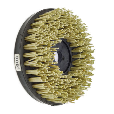 Pinceo de nylon de 100 mm con granos de diamante abrasivo para máquina de rectificación y pulido automático