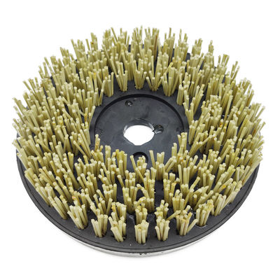 Pinceo de nylon de 100 mm con granos de diamante abrasivo para máquina de rectificación y pulido automático