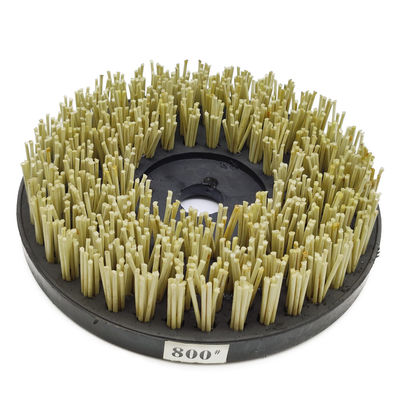 Pinceo de nylon de 100 mm con granos de diamante abrasivo para máquina de rectificación y pulido automático
