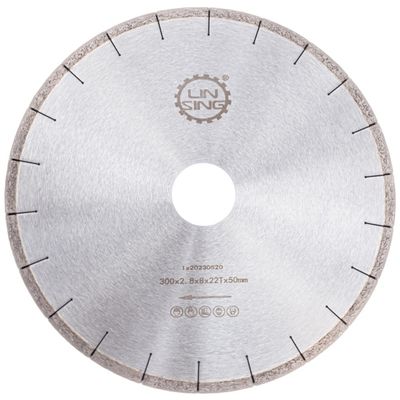 Cuchilla de sierra de diamante de 350 mm para ventaja de nitidez cortadora de porcelana y cerámica de ranura U
