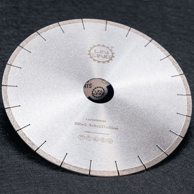 Cuchilla de sierra de diamante de 350 mm para ventaja de nitidez cortadora de porcelana y cerámica de ranura U
