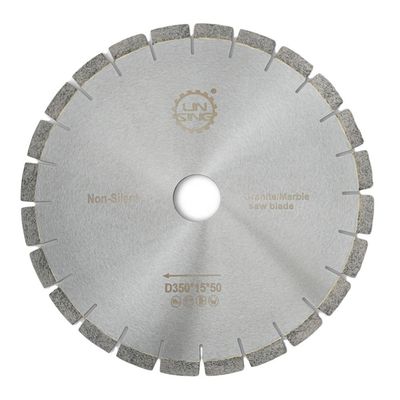 Disco de 14' de ranura en U con cuchilla de diamante recubierta de Ti para el corte de mármol y granito