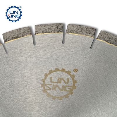 Disco de 14' de ranura en U con cuchilla de diamante recubierta de Ti para el corte de mármol y granito
