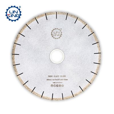 350*41/39*3.0*8mm Dekton U-slot Diamond Saw Blade para acabados lisos y cortes precisos