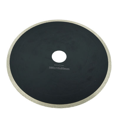 Apoyo personalizado Herramientas de diamante de 180 mm Presión en caliente Discos de borde continuo para cortar piedra