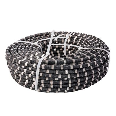 11.5 mm de hilo de perlas sinterizado Diamante de alambre de sierra para el corte de hormigón armado húmedo / seco