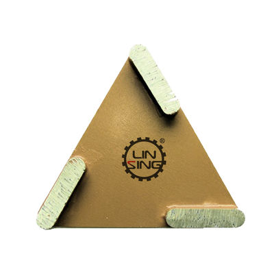 Tamaño personalizado de grado A Segmento de diamante Triseg desde el lugar de origen para el rendimiento