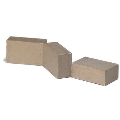 1400mm Single Disc Sandstone Cutter Tips con forma plana 24*9*15mm Segmento de capas