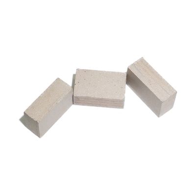1400mm Single Disc Sandstone Cutter Tips con forma plana 24*9*15mm Segmento de capas