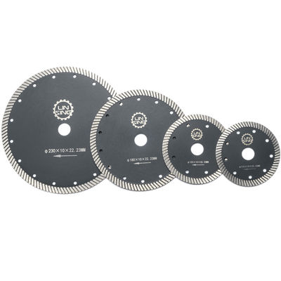 Altura de borde 0,315in 8mm Long Life Diamond Cutting Disc para el corte de piedra y ranura