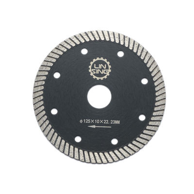 Altura de borde 0,315in 8mm Long Life Diamond Cutting Disc para el corte de piedra y ranura