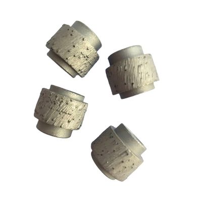 11.0 mm Diamante de cuentas de mármol de minería de alambre de sierra accesorios de piedra Diamante de corte en seco de cuentas sinterizadas