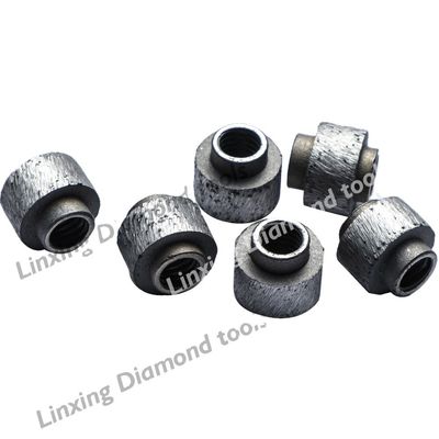 11.0 mm Diamante de cuentas de mármol de minería de alambre de sierra accesorios de piedra Diamante de corte en seco de cuentas sinterizadas
