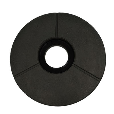 Disco de pulido de pulido negro redondo de 200 mm para granito de alta eficiencia de molienda