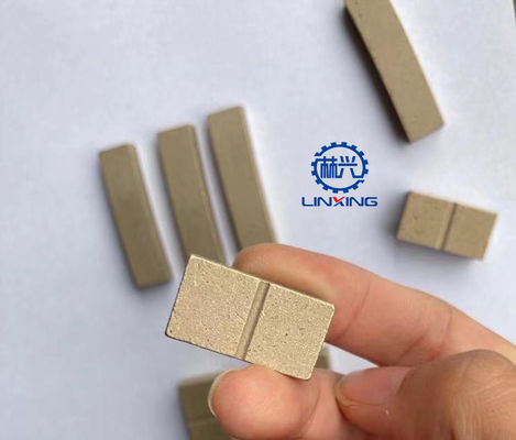 Tamaño personalizado Segmentos de mármol 1200mm 24*8*13 mm para cortar mármol duro en Pakistán
