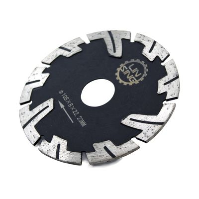 Dientes protegidos Disco de diamante de 125 mm Diámetro de la hoja para cortar ladrillos de granito de mármol