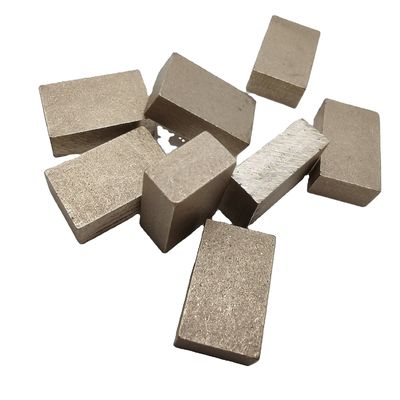 Corte de mármol de segmento de la capa de diamante de mediano duro de 1200 mm Disco único 24 * 8 * 13 mm