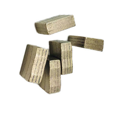 Tipo M Segmento de diamante para el corte de bloques de piedra de granito exportado en todo el mundo