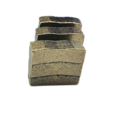 Tipo M Segmento de diamante para el corte de bloques de piedra de granito exportado en todo el mundo