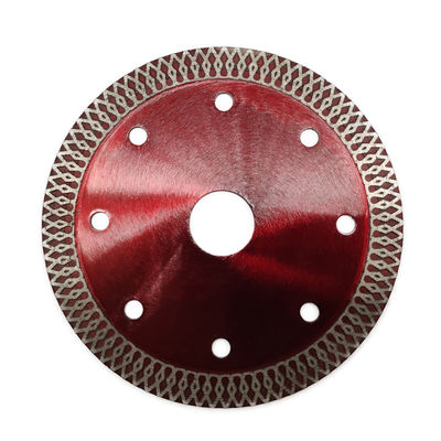 Herramientas de corte de piedra de diamante disco de corte turbo de malla super delgada X para corte en seco húmedo