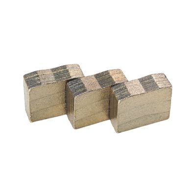 Segmento sinterizado de diamante de forma plana para herramientas de corte de arenisca