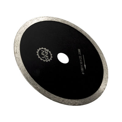 10 mm Altura del segmento LINSING 180 mm Diamante Lapidary Saw Blade para el corte de azulejos de porcelana