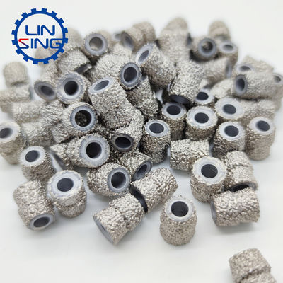 Soporte de OBM personalizado Doble vacío soldado de mármol de cantera de alambre Saw Bead para cortar