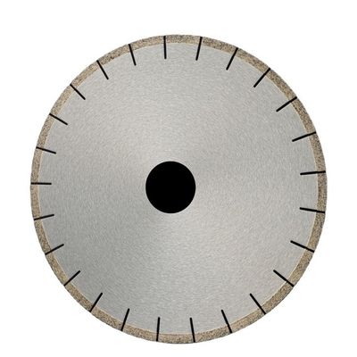 Cuchilla de sierra de diamante de vidrio nano de 350 mm personalizada para el corte de baldosas nano en la máquina de puente