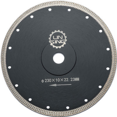 LINSING Herramientas de diamante Turbo Saw Blade para el corte de piedra Disco de corte de diamante cerámico