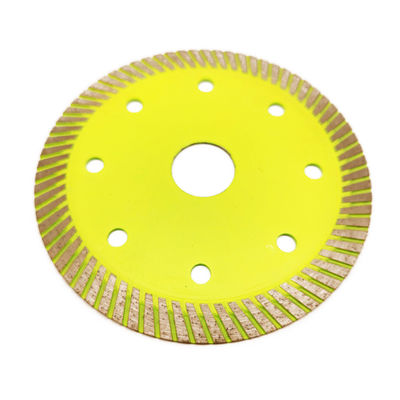 Cuchilla de sierra de diamante de 115 mm X malla de disco de corte turbo para hormigón cerámico de alta velocidad de corte