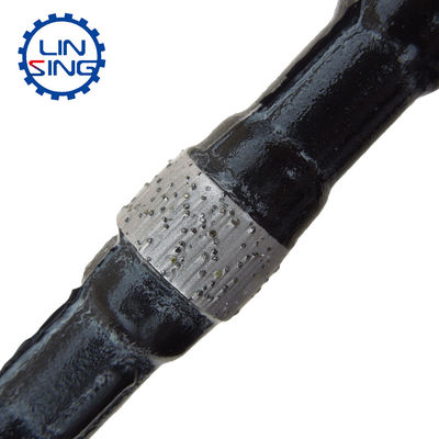 11.5mm D12MM Cuerdas de sierra de alambre de diamante para cortar el concreto, el granito y el mármol