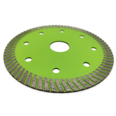 Cuchilla de sierra de diamante de 115 mm X malla de disco de corte turbo para hormigón cerámico de alta velocidad de corte