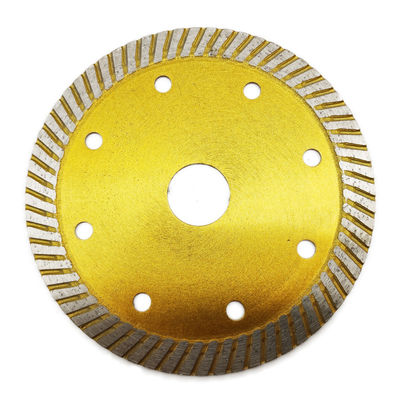 Cuchilla de sierra de diamante de 115 mm X malla de disco de corte turbo para hormigón cerámico de alta velocidad de corte