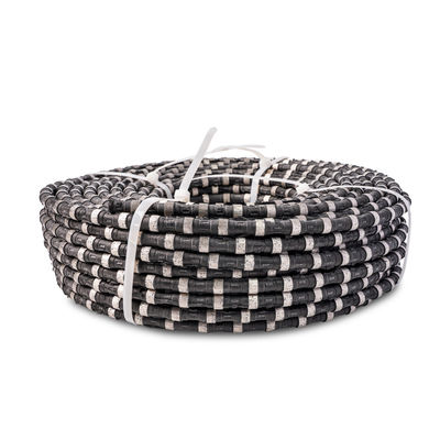 Las perlas de sinterización de primera clase Diamante de alambre de sierra para el corte de piedra de la cantera de granito a un precio asequible