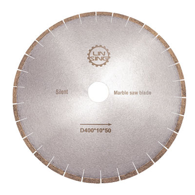 Materia prima en polvo metálico D400 mm Cuchillas segmentadas de sierra de diamante para cortar mármol