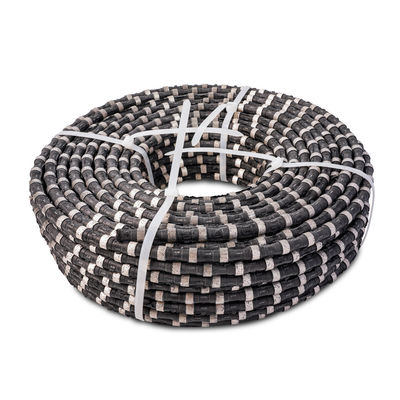 Las perlas de sinterización de primera clase Diamante de alambre de sierra para el corte de piedra de la cantera de granito a un precio asequible