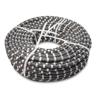 Las perlas de sinterización de primera clase Diamante de alambre de sierra para el corte de piedra de la cantera de granito a un precio asequible